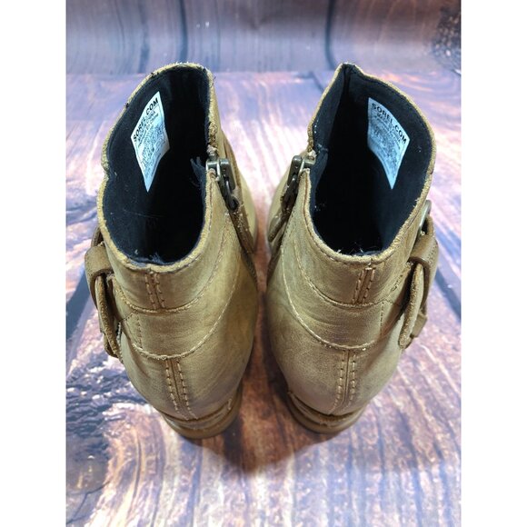 Sorel Joan Of Arctic Wedge II Waterproof Buckle Boots Booties Womens 6.5 (b8k) - Picture 4 of 10